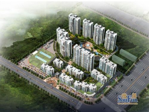 中民阳光城效果图沙盘效果图